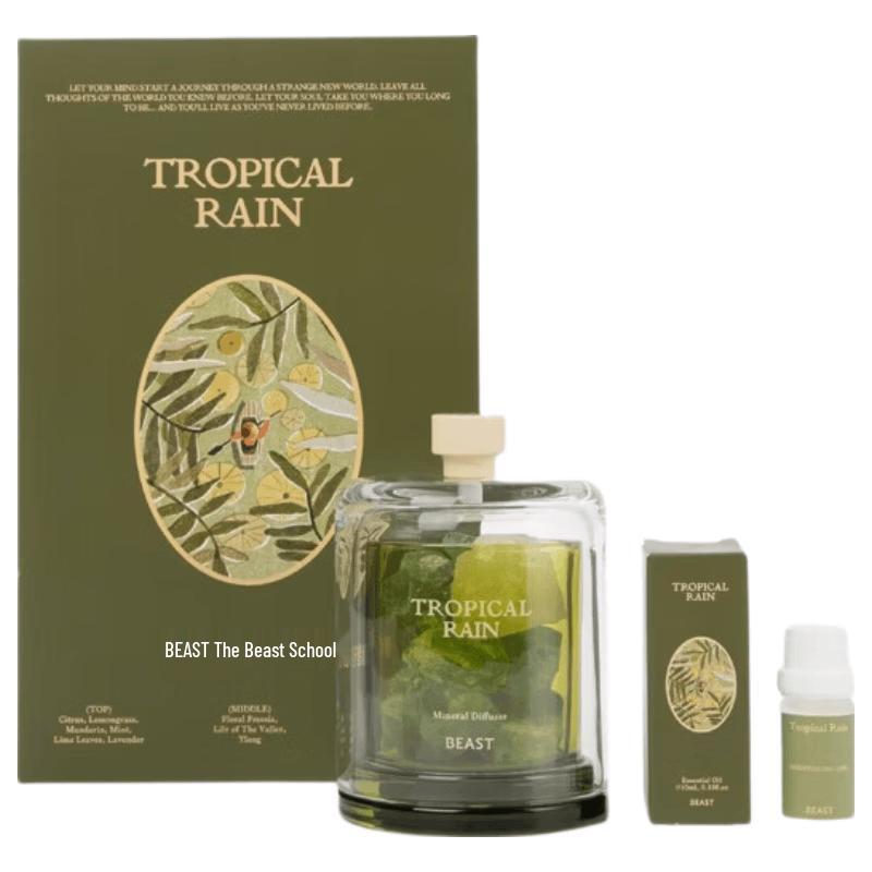 THE BEAST Guyu Season Bell Jar Diffuser Crystal Gift Set