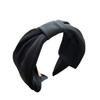 PROLY New Fashion Hairband For Women Solid Color Center Knot Headband Casual Summer Autumn Turban Girls Classic Hair Accessories