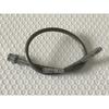 PU Covered Motorcycle Brake Oil Hose Line Stainless Steel Braided PTFE Pipe With Hexagonal Joint And Outer Filament