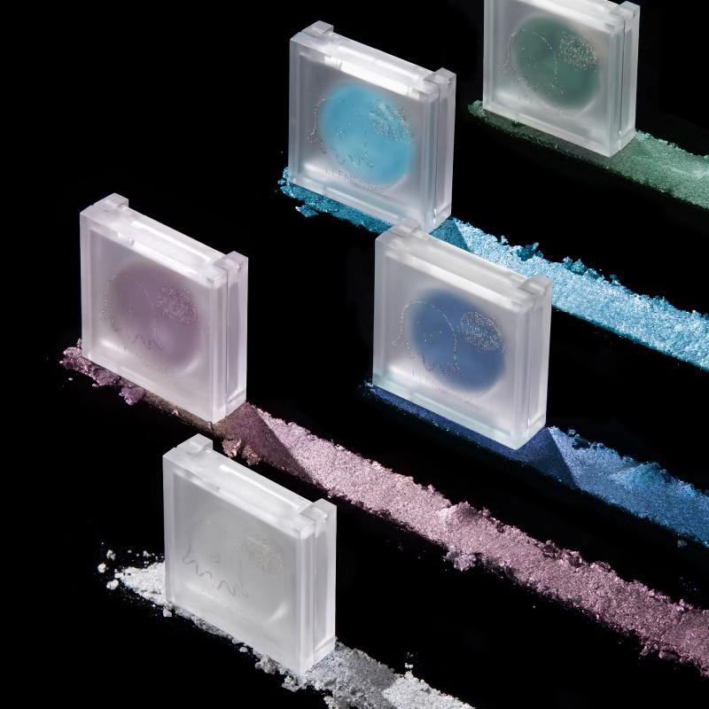 Lychee Meng Bear Dreamcore Lemon Hard Candy Shimmer Eyeshadow and Multi-Use Highlighter.