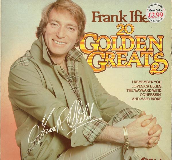 

LP Record FRANK IFIELD - 20 Golden Greats NE1136 K-Tel 1981 UK & Irela Pop Used