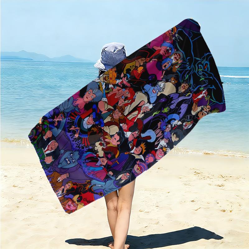 Fantasy Character Towel Large Quick-Drying Microfiber soft S-Square Pants-s Beach Towel for Travel Fitness Bathing Camping. 0730s31
