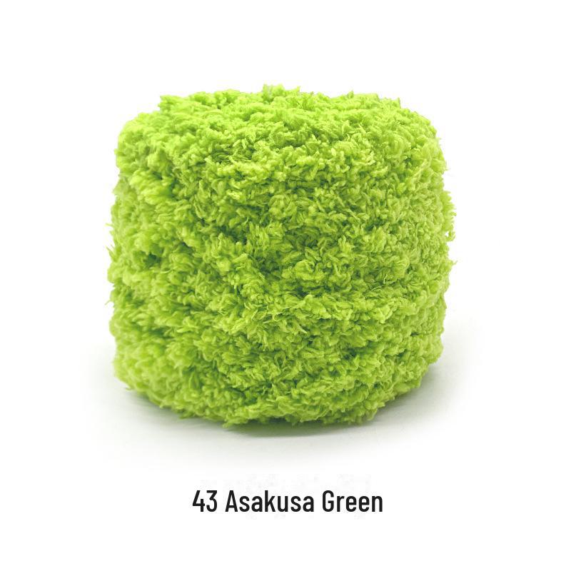 

Толстая пряжа цвета кораллового флиса для вязания пушистых детских полотенец и шарфов.