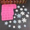 DIY Snowflakes Shape Fondant Mold Baking Gadgets Cake Baking Accessories 5 Types