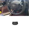 For Toyota BZ4X 2023-2025 ABS Carbon Fiber Steering Wheel U Sheet Cover Trim 1pc