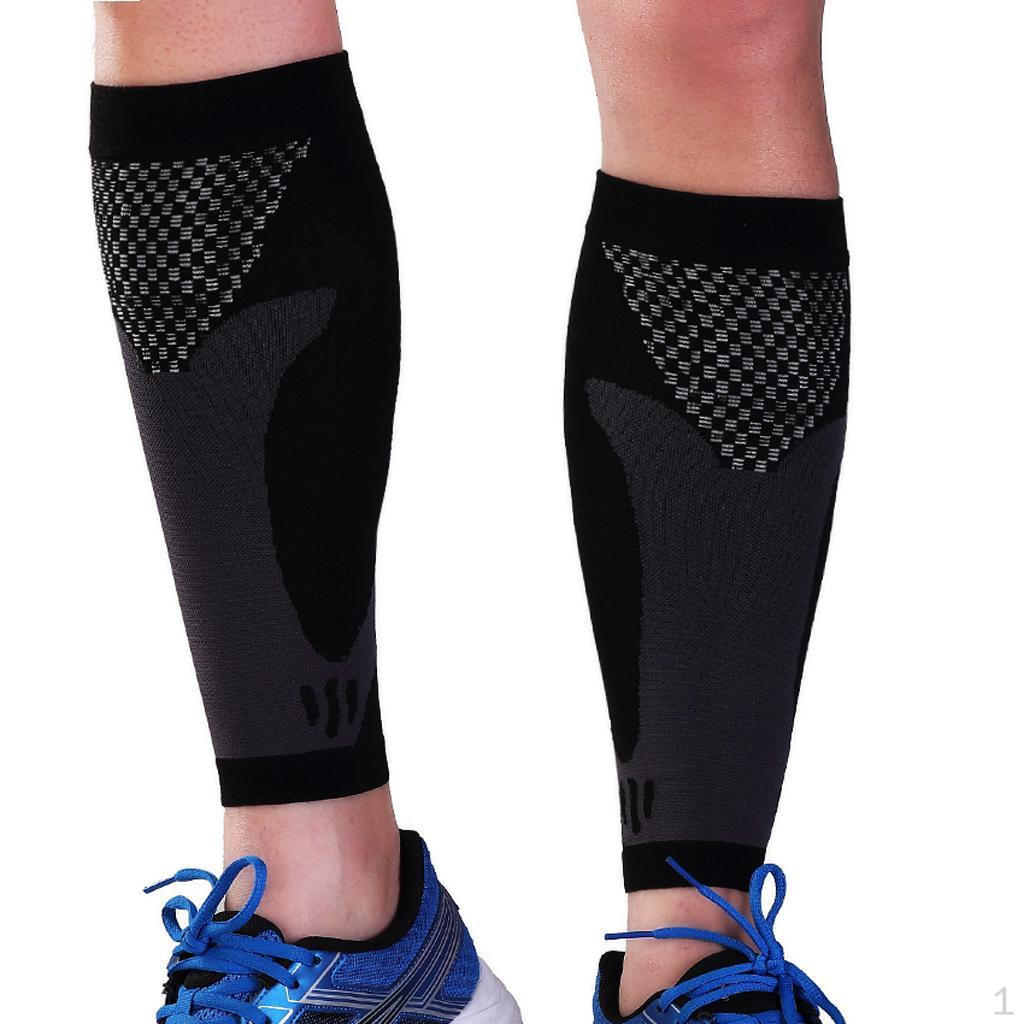 Sports Compression Sleeves Shin Splint Leg Support Wraps