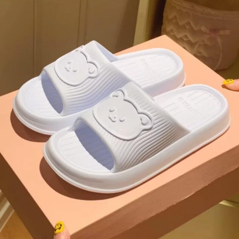 GUAIKEAI Unisex Bear Slippers