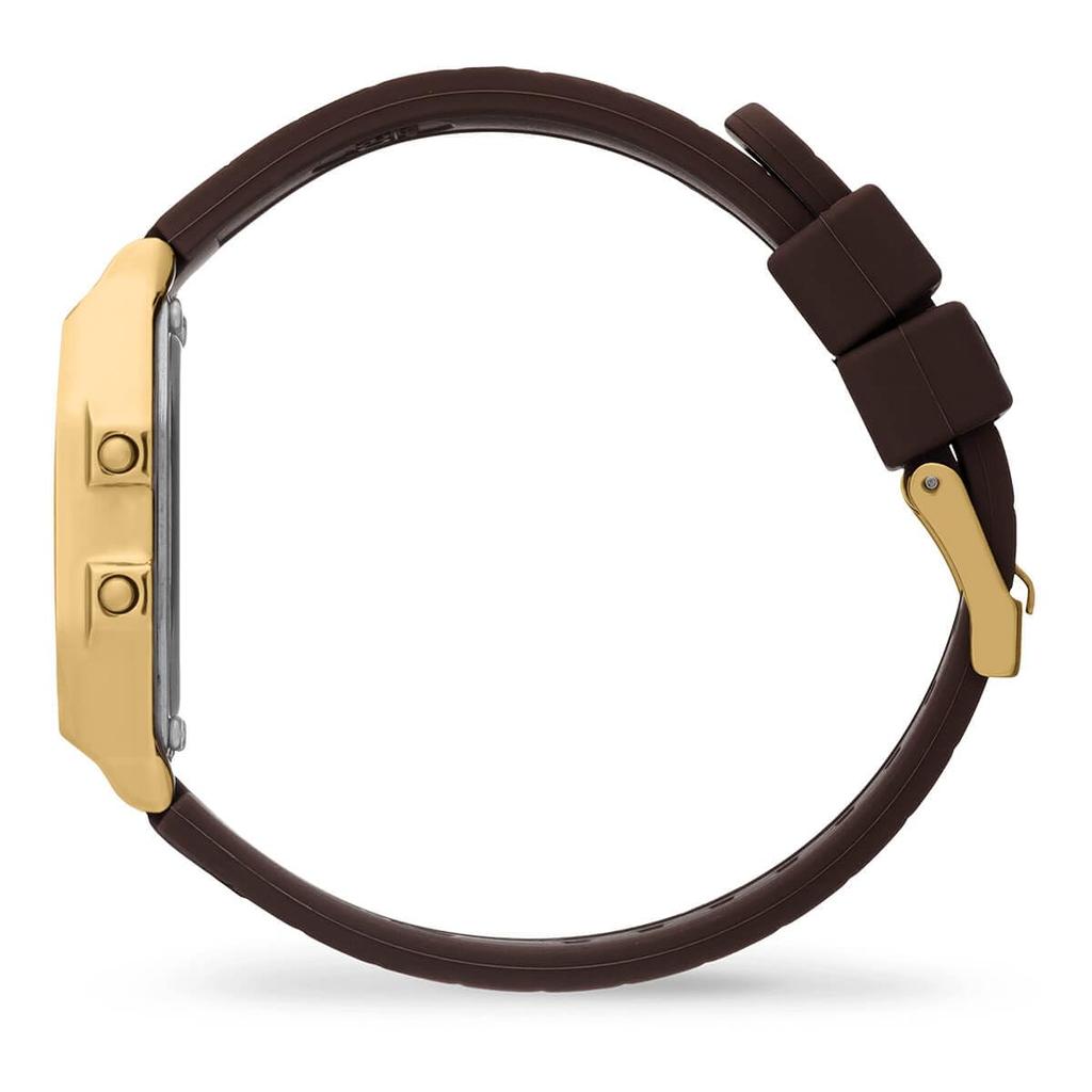 Authorized Distributor Ice Watch Digital Ladies 022065 ICE Digit Brown Cappuccino Small [Ice Watch]