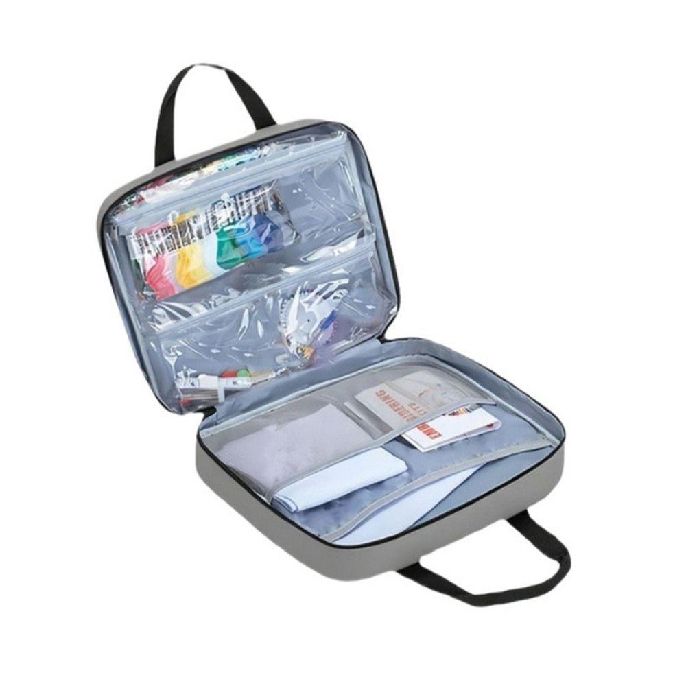 Portable Cross Stitch Thread Storage Embroidery Project Bag Floss Threads Organizer