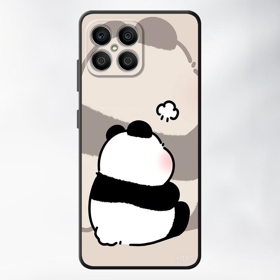 Cartoon Cute Panda Case for Honor 70 Magic5Lite X8 200 400 Lite X5b 90 8X X6 X9a X7 Funda Phone Cover