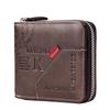 Men's Wallet, 20% Off Retro Zipper Short Multi-card Multi-function Clip Casual Bag