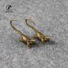 2020 New Style Brass Long Tail Zodiac Mouse Statue Ornaments Cute Rat Miniatures Figurines Desk Paperweight Decorations Tea Pets