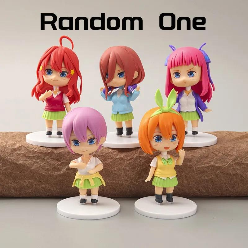 

Аниме Фигурки Мику Квинтэссенциальные Пятерняшки Нино Ицуки Статуэтки Милые Ичика Ёцуба Экшн-фигурки Декор Настольные Аксессуары