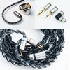 iBasso Cookie Ti Dynamic Titanium Alloy 10mm Dual Magnetic Circuit Earphones Alloy Diaphragm Dual Magnetic Circuit Cable Included Detachable Cable