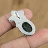 Gift For Women Pendant Flower 925 Sterling Silver Natural Ruby Zoisite Gemstone