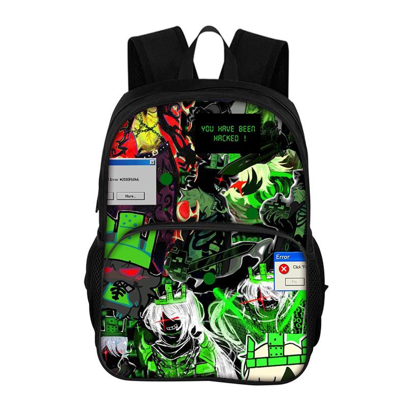 Roblox Forsaken Kids School Backpack With Spine Protection For Middle School Students