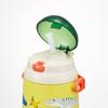 Skater Silicone Straw Water Dinosaur Bottle, 400ml, Push-Open, Design, 26, SSH4C-A