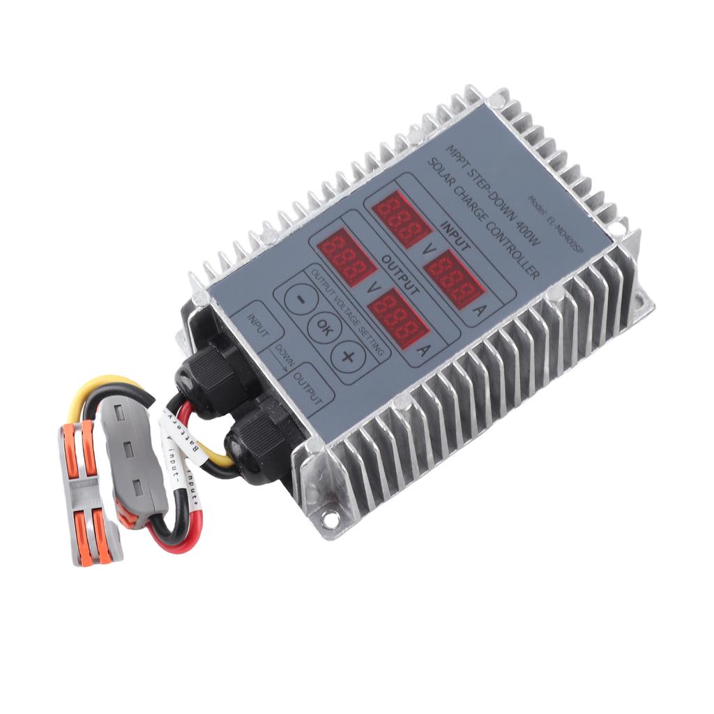 200WCelsius300WCelsius400W (Optional)  imum Power Point Tracking Step-down Real-time Tracking Solar Battery Recharging Controller LED Display 10.30V