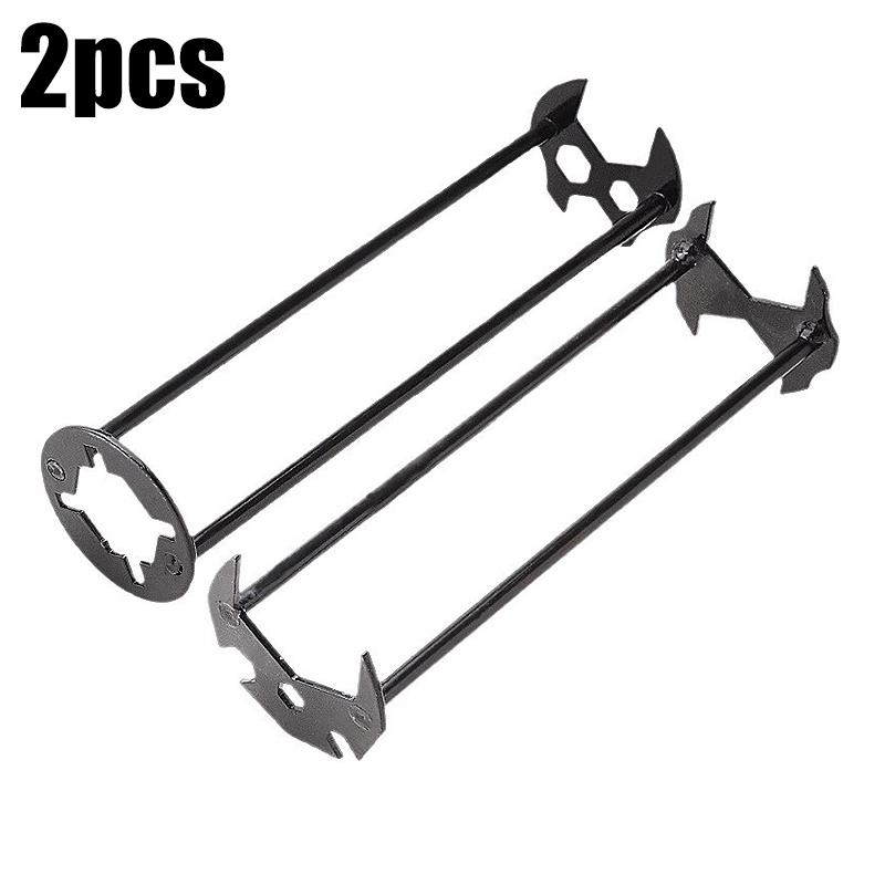 2 Pcs Multifunction Carbon Steel Sink Repair Wrench Sink Faucet Installer For Bathroom Kitchen