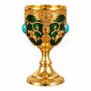 1pc Hand Engraved Metal Chalice Goblet Anti-break Embossed Goblet  Bars Restaurants Home Decor