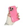 Korean Style High-End Simple Solid Color Glass Case Compatible with iPhone 16 Pro Max Apple 17 Phone Case 14/15