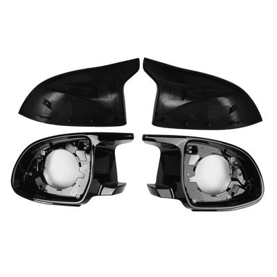 4PCS Car Rear View Mirror Cover Kit Replacement for BMW X3 G01 X4 G02 X5 G05 X6 G06 X7 G07 X3M F97 X4M F98 X5M F95 X6M