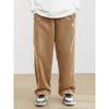 Men's new corduroy casual pants spring and summer retro loose straight trousers