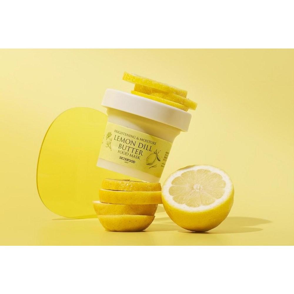Skinfood Lemon Dill Butter Food Mask, 1 Pack, 2 Pieces
