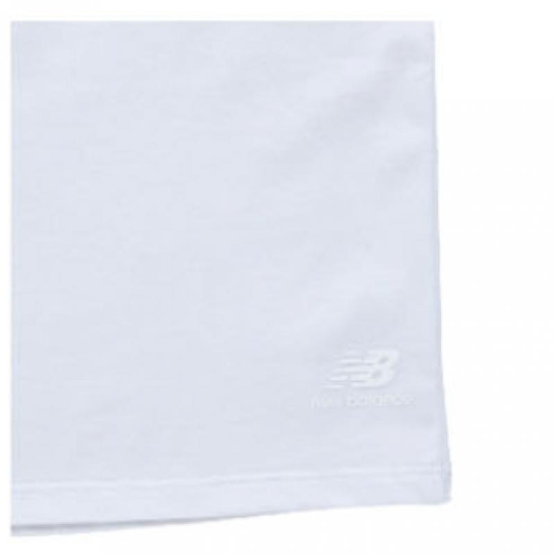 New Balance Half Club Nbnec2w662 Wh Logo Slim FiT Crop Top Women S ShorT Sleeve Tee T ShirT