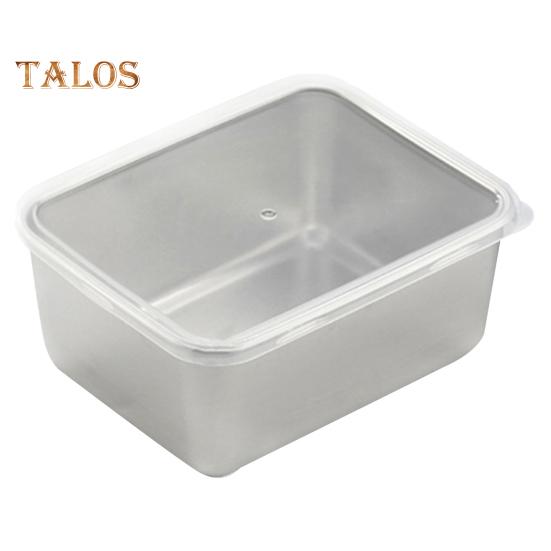 

Ланч-бокс из нержавеющей стали, коробка для пикника, бенто, большая емкость, портативный контейнер для обеда для домашнего офиса, школы серебряный