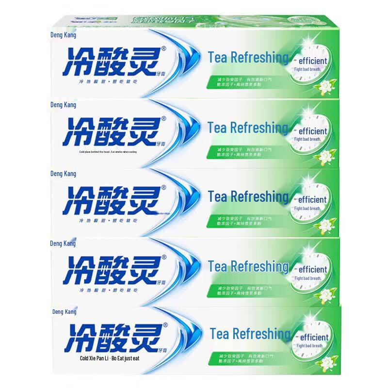 Зубная паста Leng Suan Ling Tea Fresh Anti-Sensitive, 5 штук