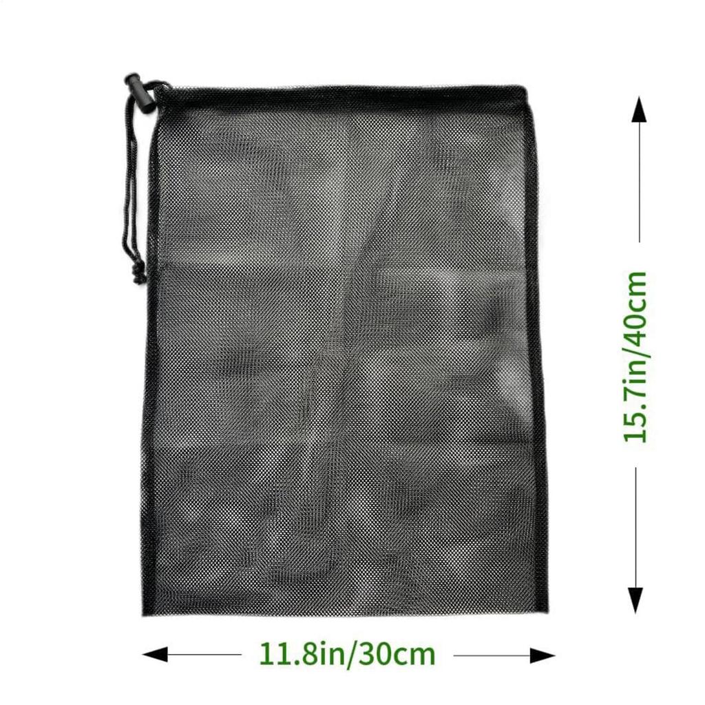 2 szt. Siatkowa torba filtracyjna do pompy wodnej Bariera ochronna zapobiegająca zatykaniu ze sznurkiem Wielokrotnego użytku Filtr do stawu Biologiczny liście Śmieci