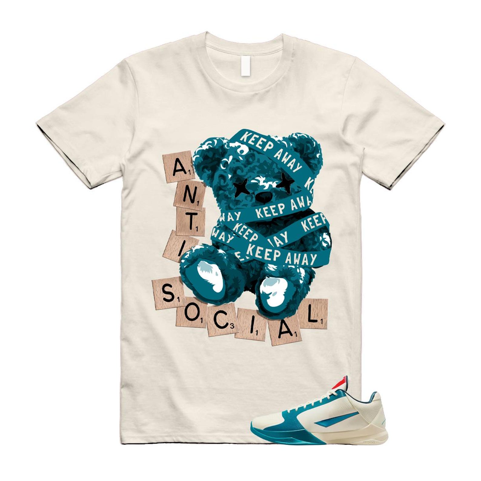 5 Spruce Protro Coconut Milk Teal T Shirt Match ANTI S