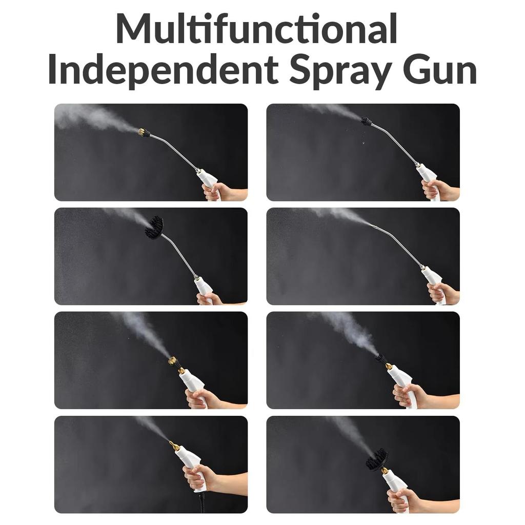 Multifunktionale Dampfreinigungsmaschine – Hoher Druck und hohe Temperatur für Dunstabzugshauben in der Küche, Badezimmer, Klimaanlagen