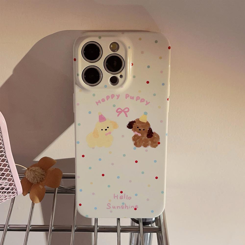 Cartoon Cute Puppy Case for iPhone 17 iPhone 17 Pro Max
