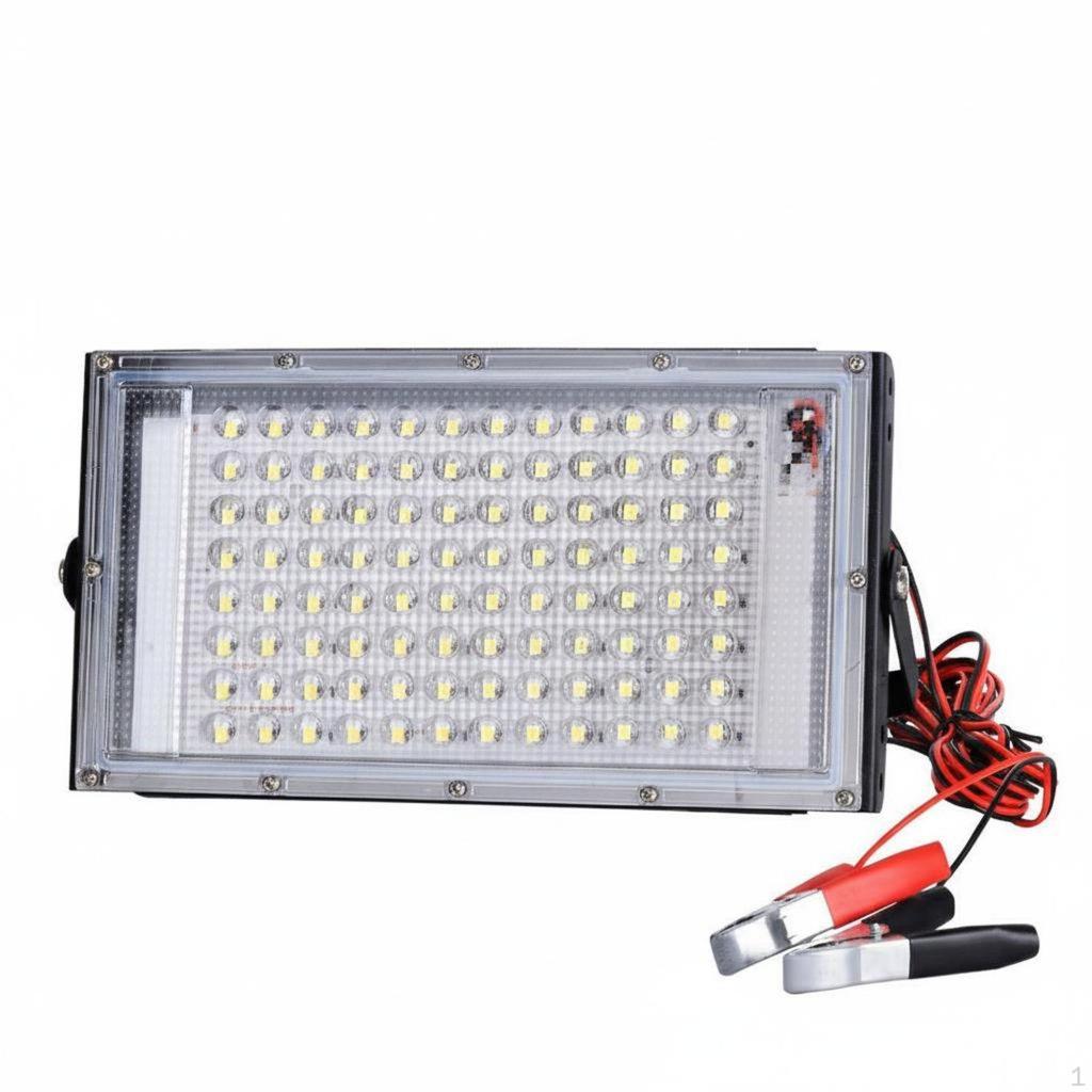 LED Flood Light Waterproof DC Low Electric Potential Lamp Water Resistant 12V Portable Work