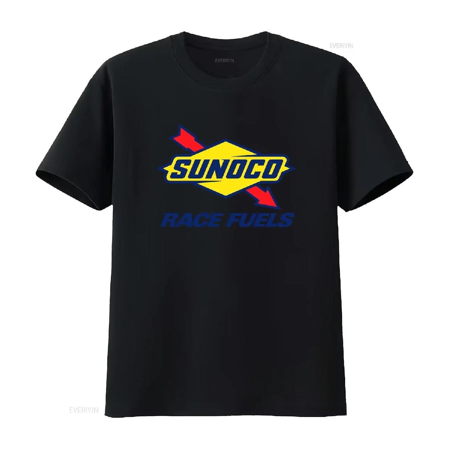 

New T Shirt Sunoco Race Fuels Active Funny Size S to 5XL vintage Washed Comfortable Soft fashion Stretched designer clothes XXXXXL чорний