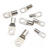 60Pcs SC Type Wire Nose Terminal Crimp SC16-6 SC25-6 SC35-6 Tinned Copper Cable Connector Kit Bolt Hole 16-35mm2 Lugs Ring