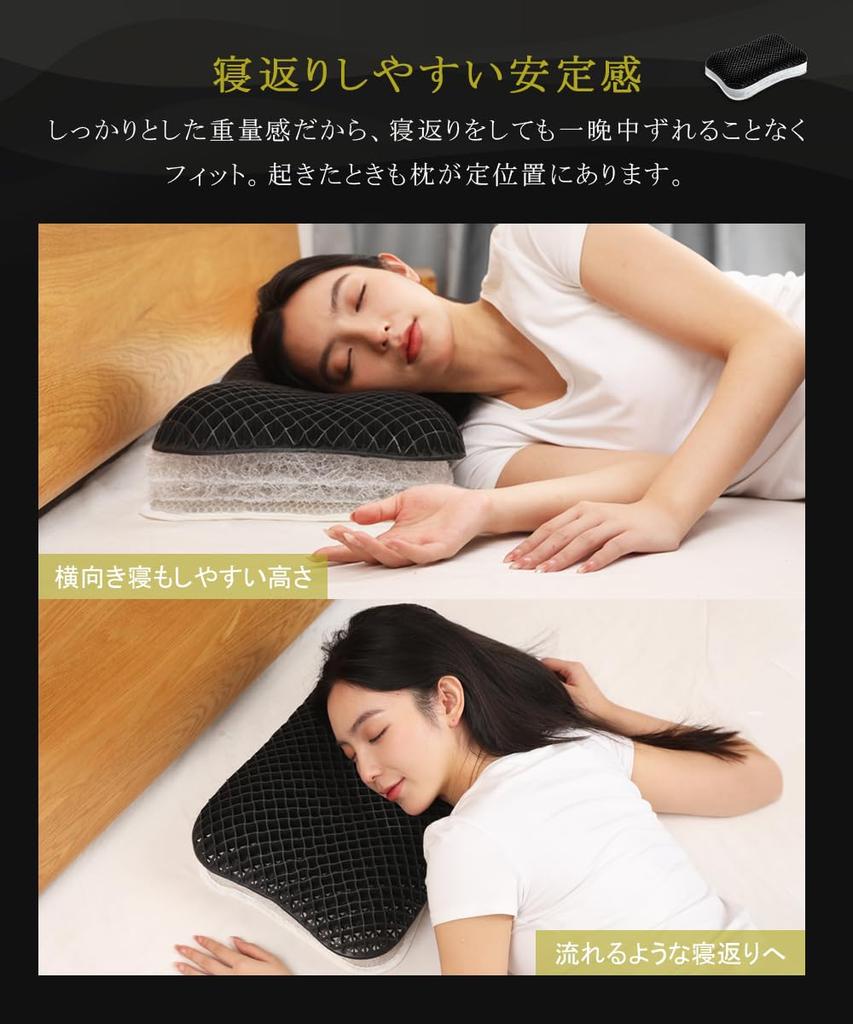 Gel TPE Fiber with 2 13 Height Adjustable Zero Gravity Memory Sleep Suitable for Side Back and Pressure Machine Washable x Fiber Pillow, Pillow,