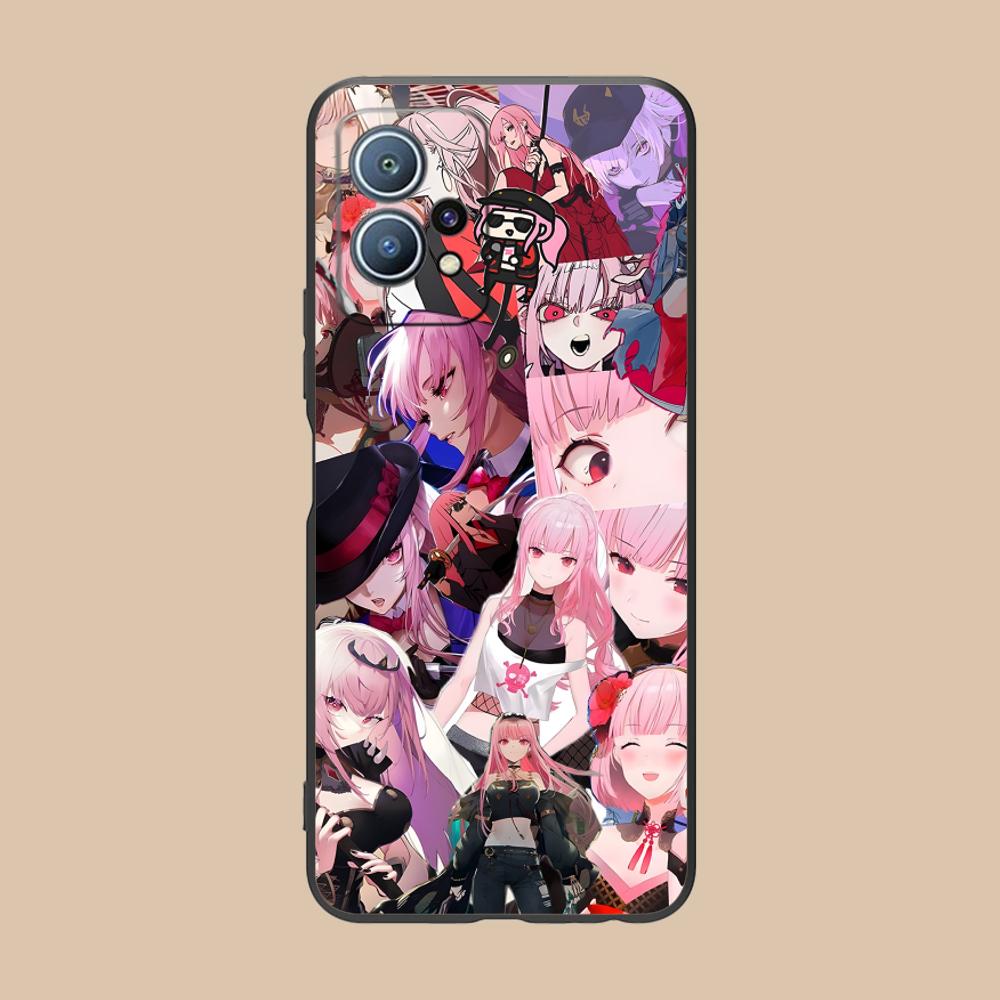 Holo Mori Calliope Matte TPU Mobile Phone Case for Huawei P60 P50 P40 P30 P20 P10 P9 P8 Pro Lite Plus Colorful Printing Cover