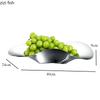 Irregular Stainless Steel Fruit Plate Salad Bowl Candy Tray Snack Bowl Tea Plate Dessert Plate Pastry Plates Dim Sum Dish