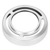 LH  Beautiful Appearance Hollow Metal Compact Detachable Camera Lens Hood for Fuji  CelsiusX20CelsiusX30(Black )