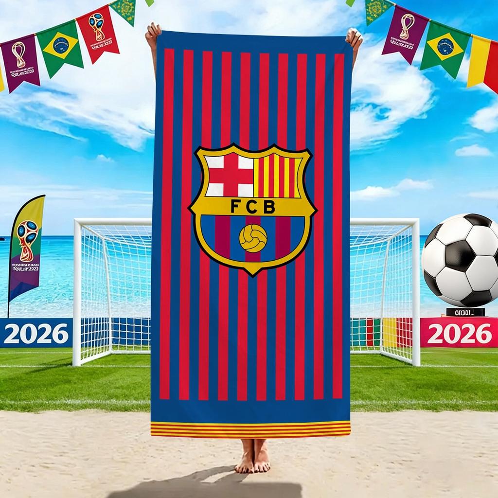 World Cup Beach Towels, Us-Canada-Mexico Football Team Microfiber Quick-Drying Absorbent Bath Towels, Sports Towels
