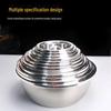 304 Stainless Steel Round Kitchen Basin