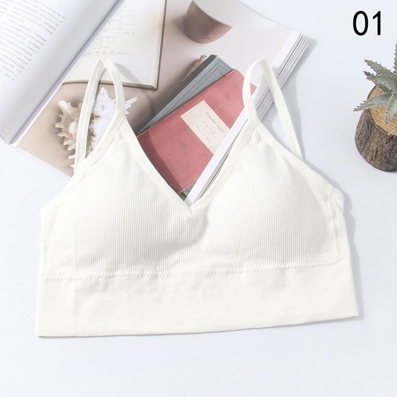 Женский бесшовный повседневный спортивный бюстгальтер, укороченный топ, майки, бюстгальтер для сна, дышащий дышащий бюстгальтер для девочек One Size