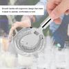 Stainless Steel Cocktail Strainer Shake Drinks Ice Mixed Filter for Bar   Party (  Gold)