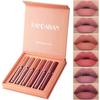 Matte Liquid Lipstick - 6pcs - Waterproof - Matte Finish - Bright and Nude Colors