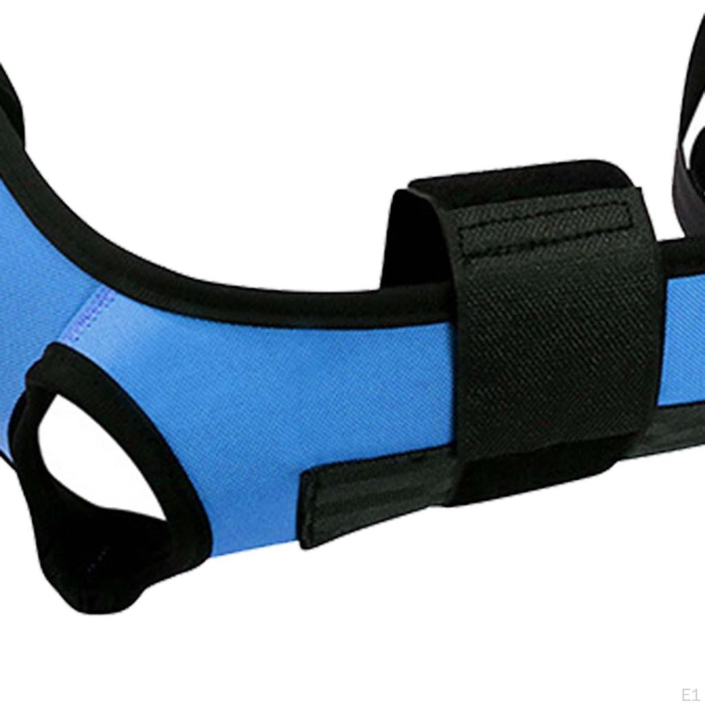 Curea de Stretching pentru Fitness Hamstring Ușoară Echipamente Exerciții Fizice Multi Bucle Curea Picior