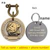 Personalized Address Tags For Dogs Id Tags Dog Tag Free Engraved Custom Dog Collar Cats Dog Name Tag Pet Id Anti-lost Nameplate