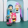 New KPOPDemon Hunters Puzzle Keychain Durable Anime Keychains for Women Men Kid MultiColor Gift Set Kpop K Pop Rumi Mira Zoey